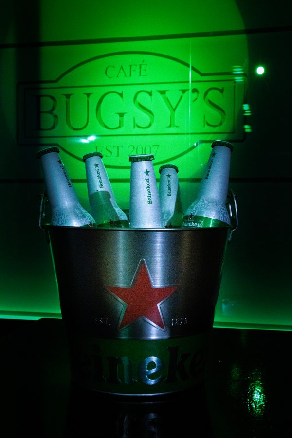 Heineken Club Bottles (bucket met 5 flesjes)